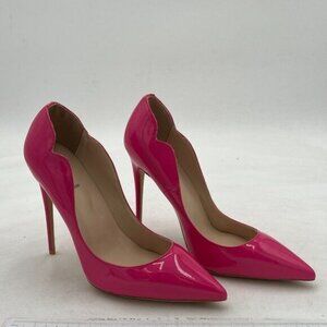 FSJ Hot Pink Pointed Toe High Heels Sexy Stiletto Pumps Office Lady Casual Shoes